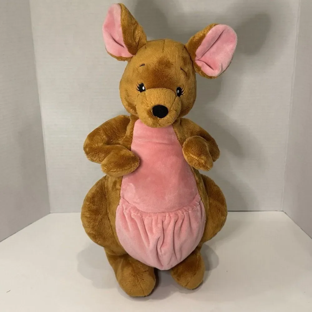 Build A Bear Disney Winnie the Pooh Kanga Kangaroo Plush Animal NO Roo Clean 17”